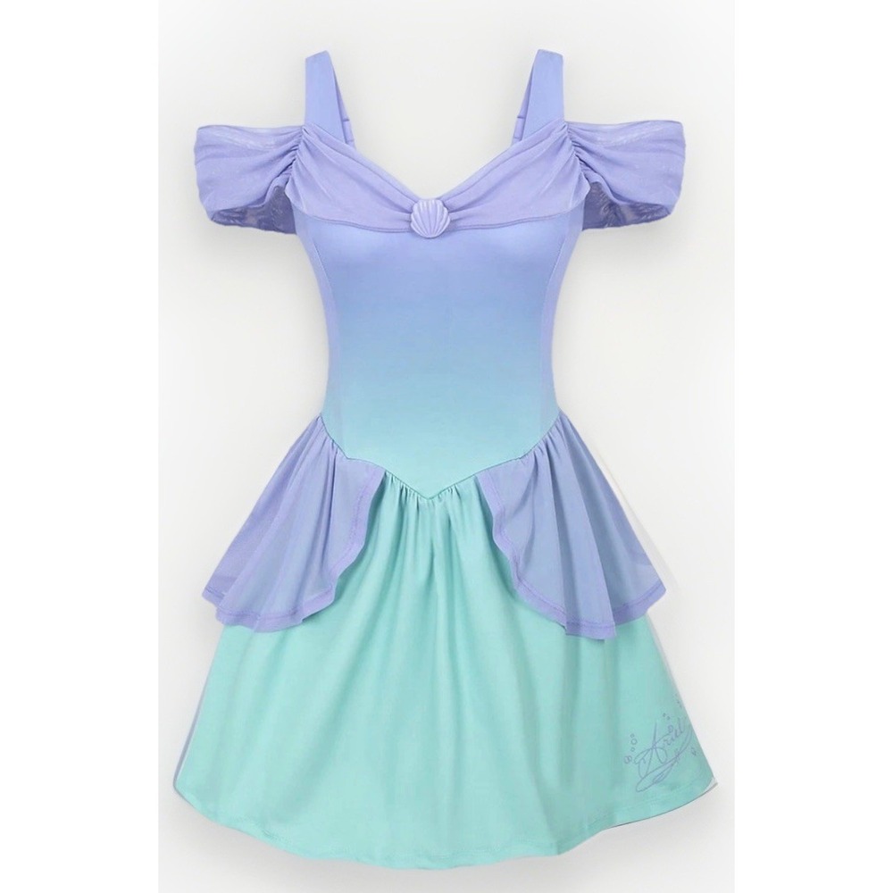 Disney Parks Her Universe Ariel Athletic Dress XL Little Mermaid Skort Active